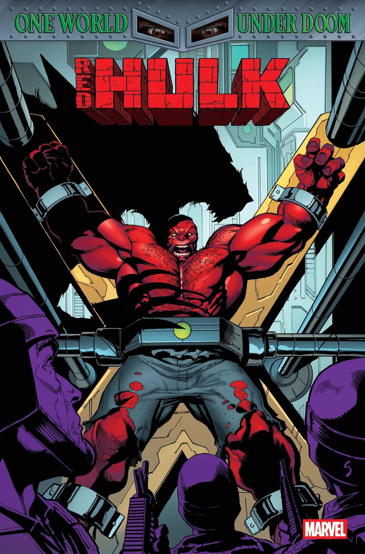 RED HULK #6 Cover by GEOFF SHAW