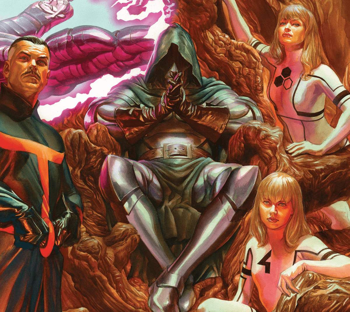 SECRET WARS (2015) #4 Cover by Alex Ross