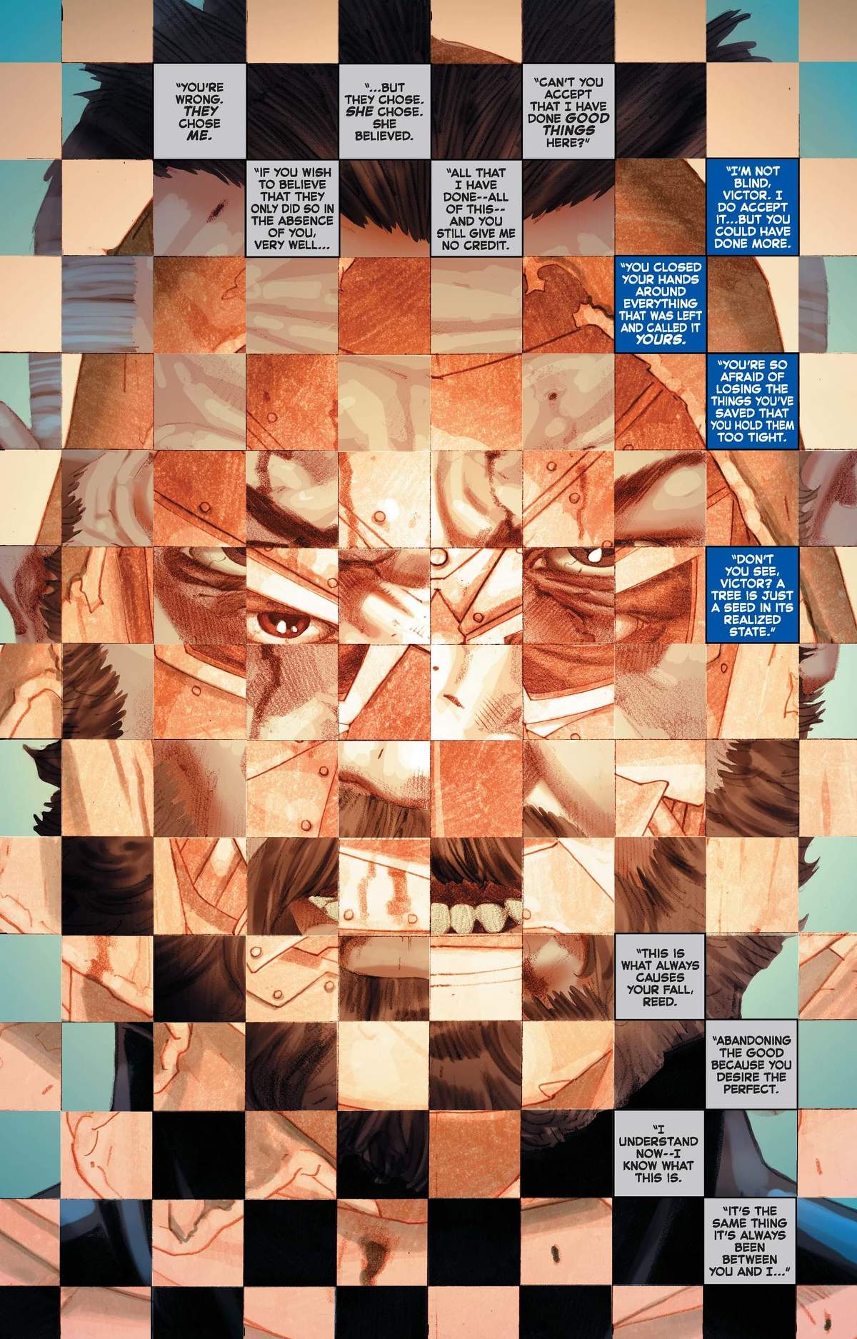 A battle of Mulitversal will in SECRET WARS (2015) #9.