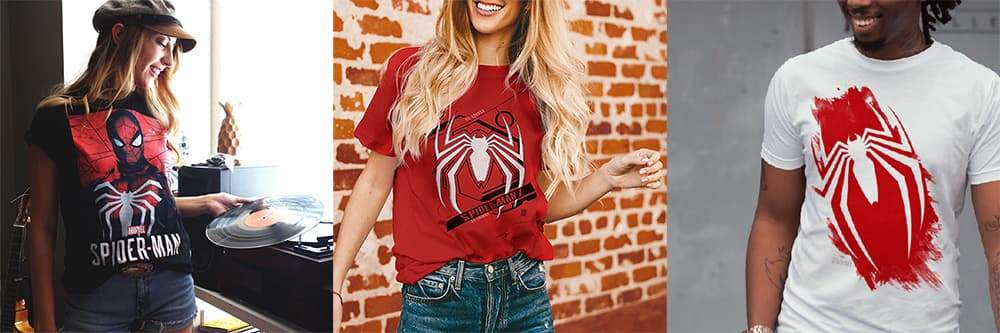 "Marvel’s Spider-Man" Marvel Gamerverse T-Shirts by Fifth Sun