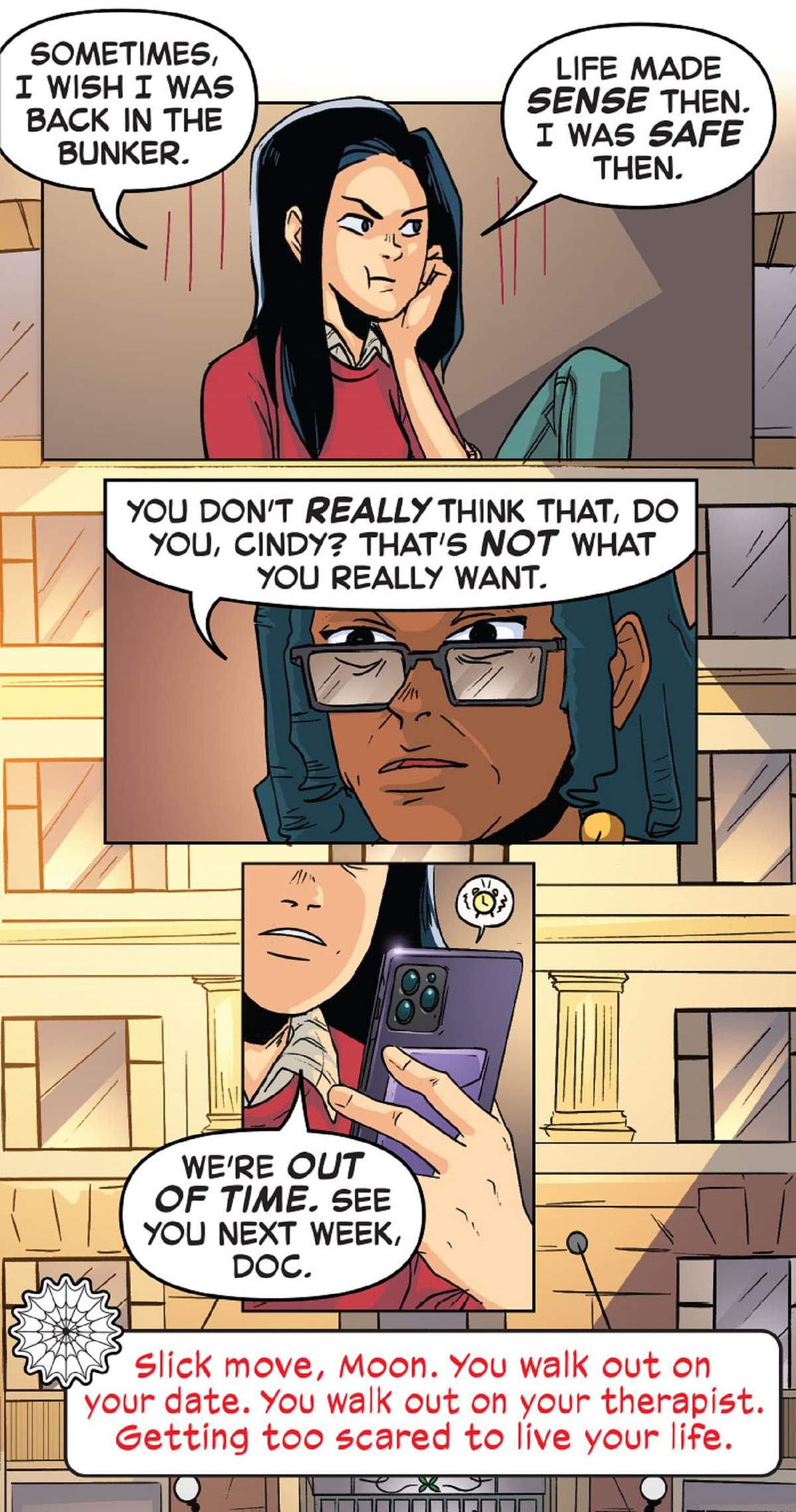 Preview panels from SPIDER-VERSE UNLIMITED INFINITY COMIC #40.