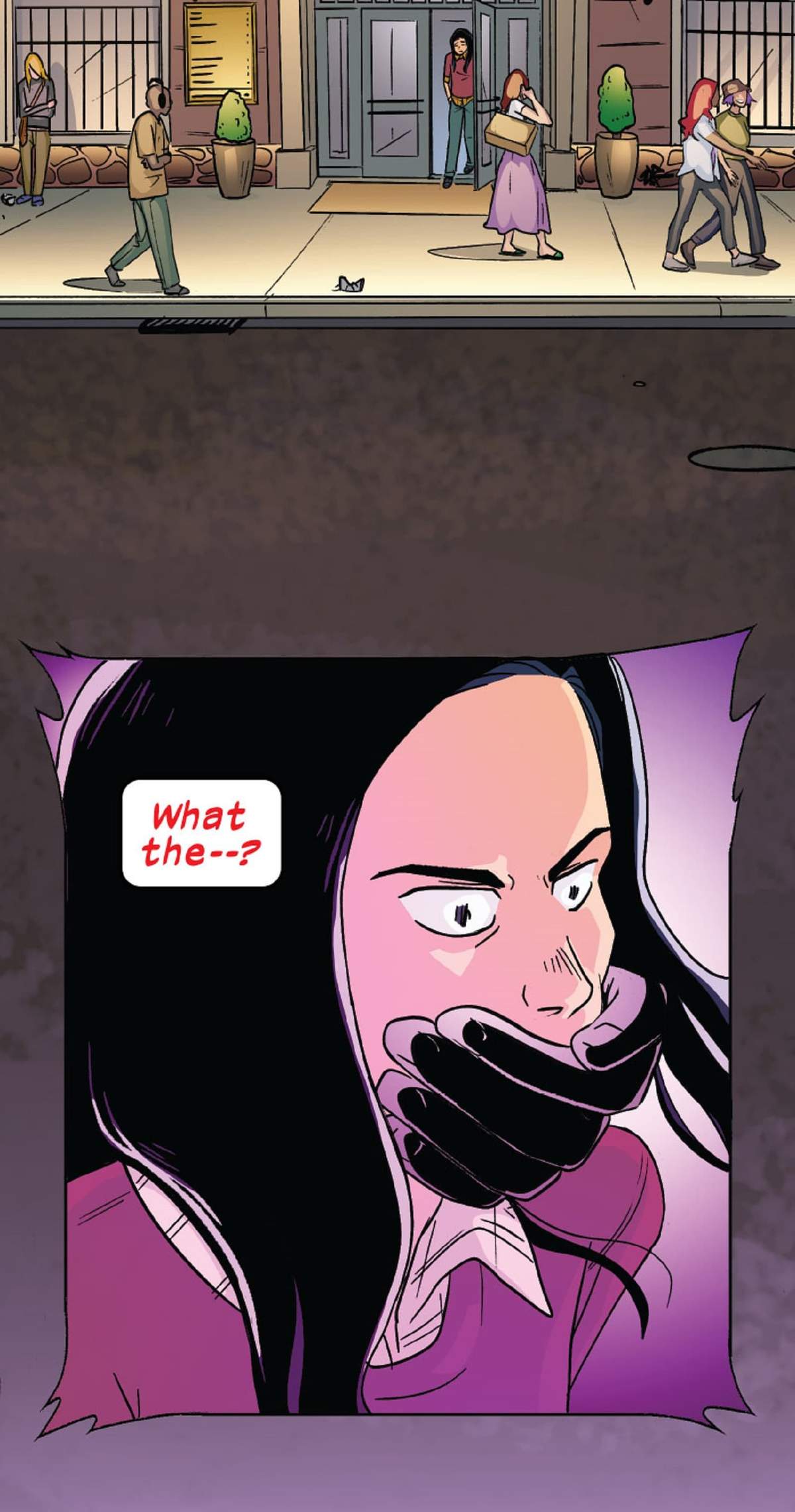 Preview panels from SPIDER-VERSE UNLIMITED INFINITY COMIC #40.