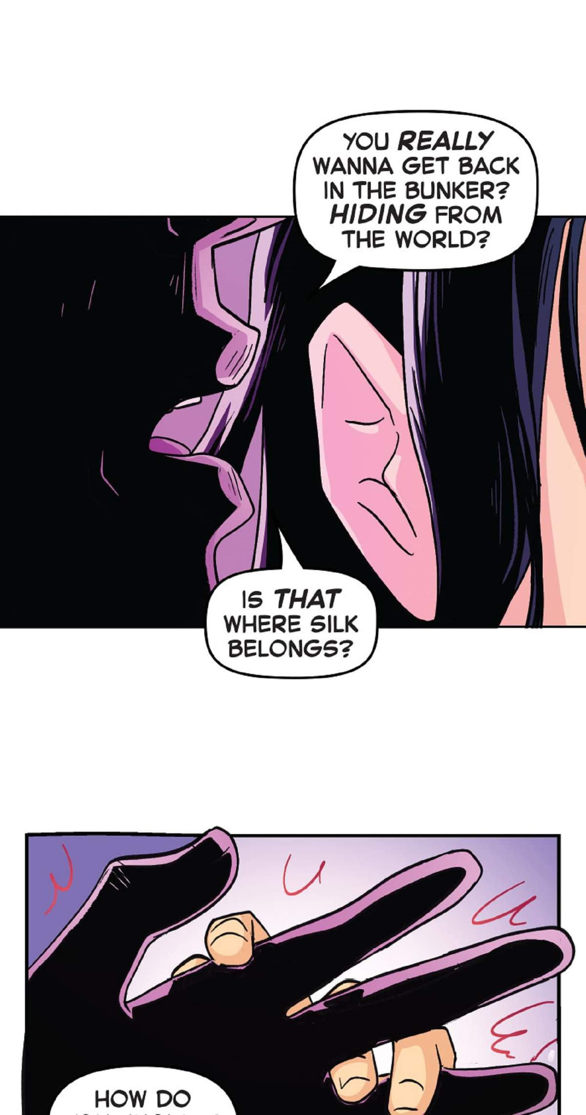 Preview panels from SPIDER-VERSE UNLIMITED INFINITY COMIC #40.