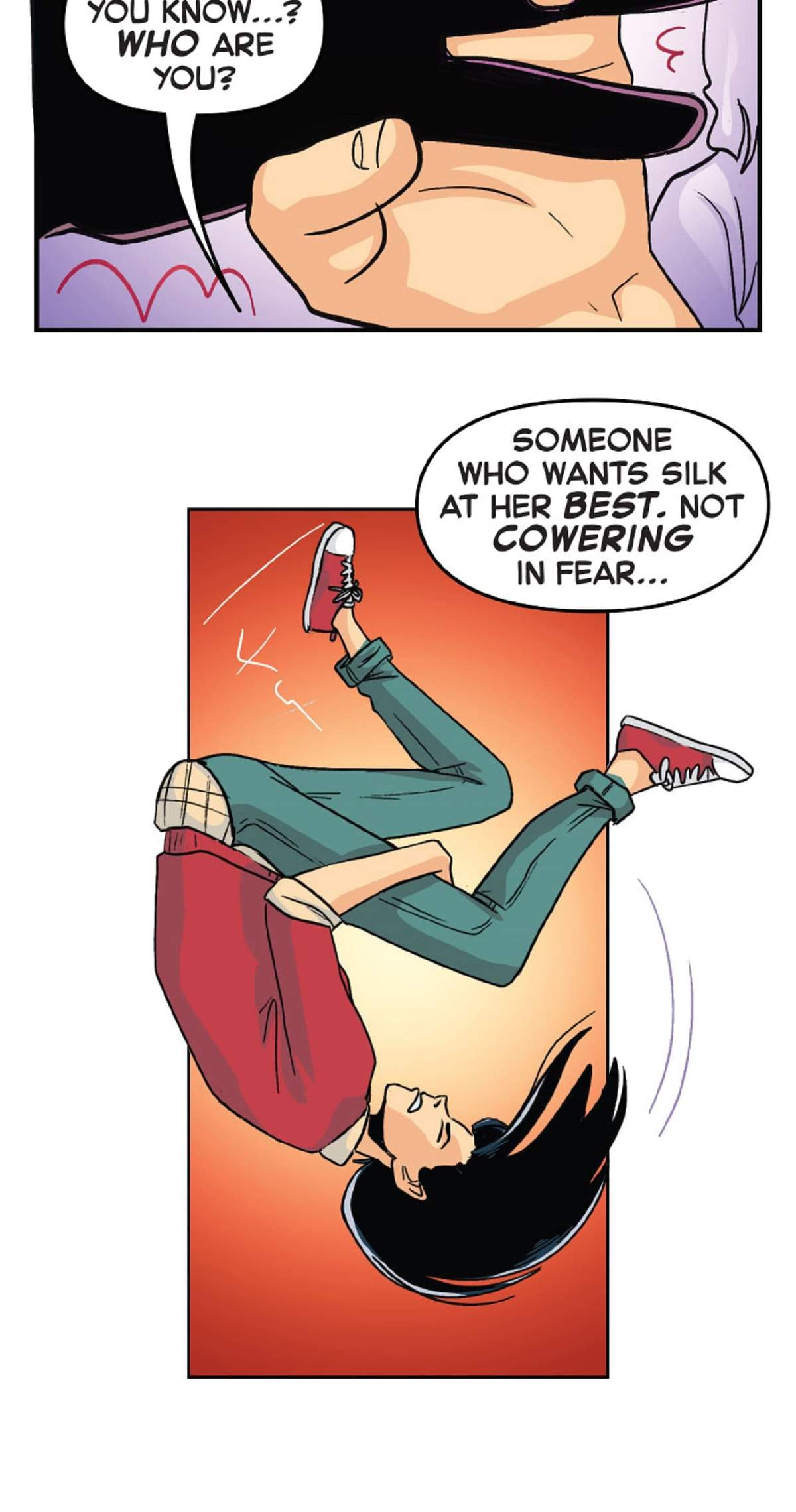 Preview panels from SPIDER-VERSE UNLIMITED INFINITY COMIC #40.