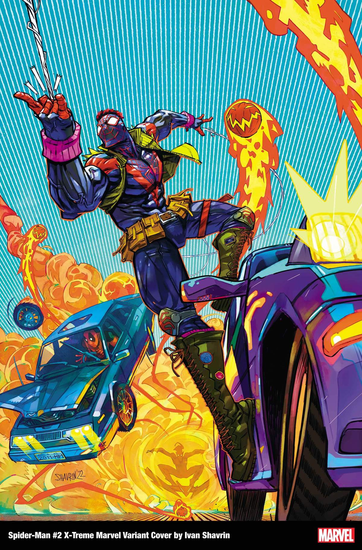 SPIDER-MAN #2 X-TREME MARVEL VARIANT COVER by IVAN SHAVRIN