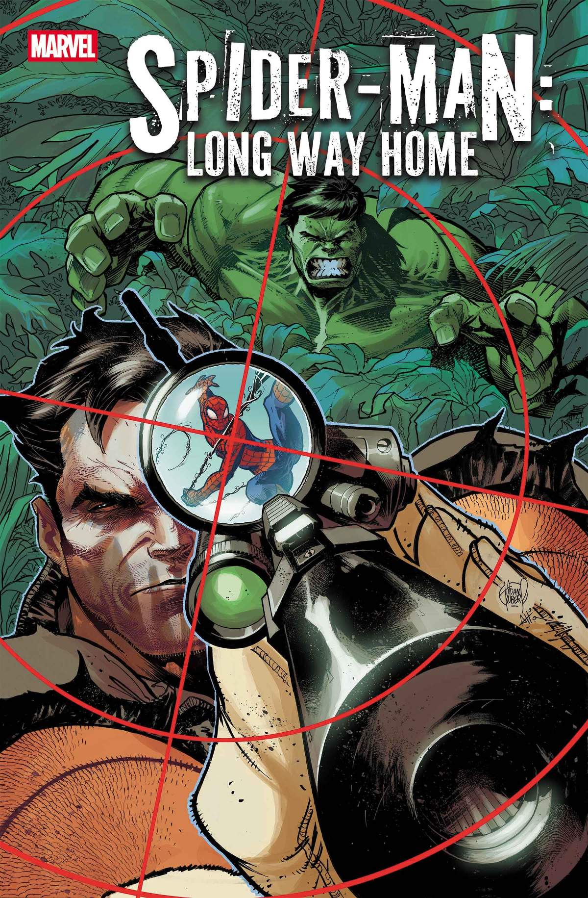 SPIDER-MAN: LONG WAY HOME #2 cover by Adam Kubert