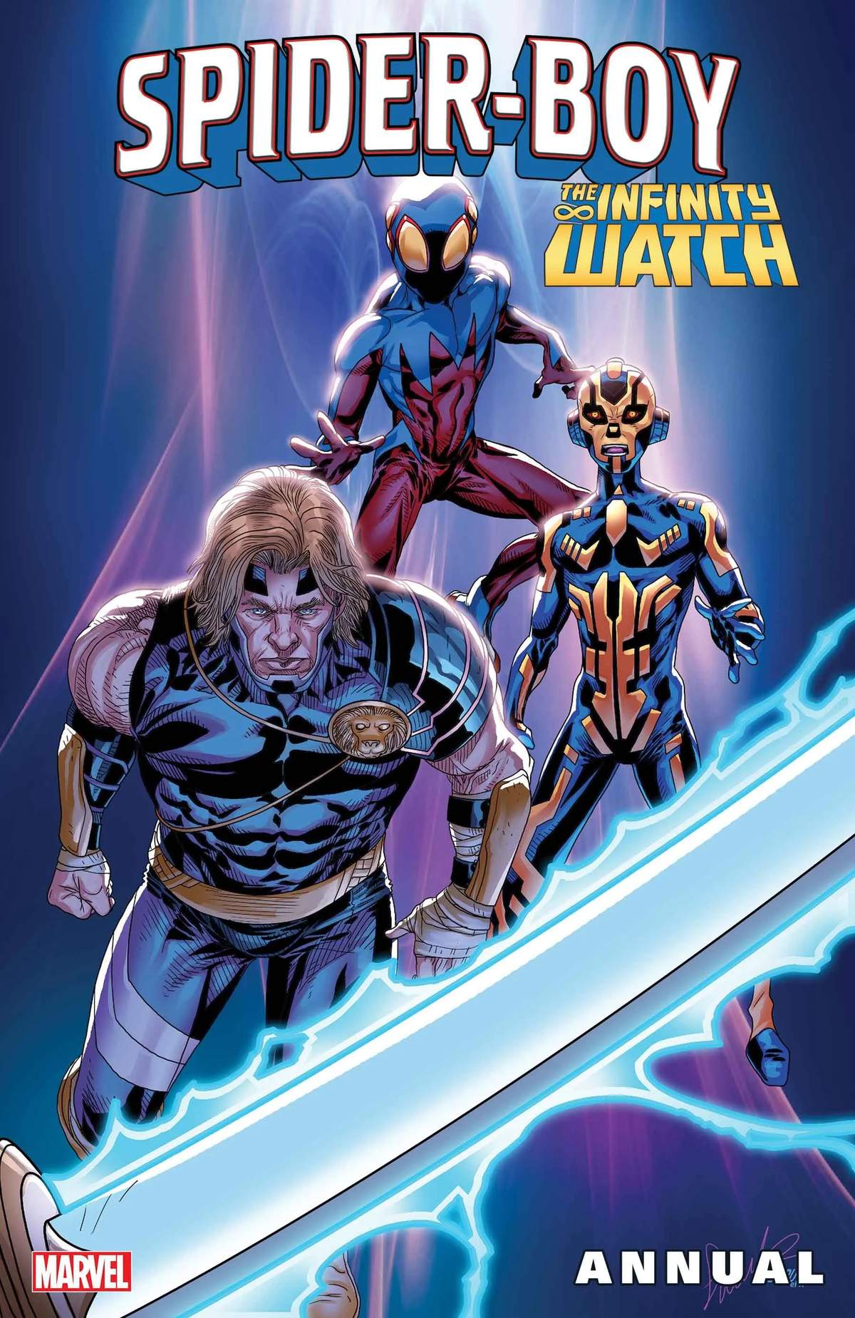 SPIDER-BOY ANNUAL #1 cover by Salvador Larroca
