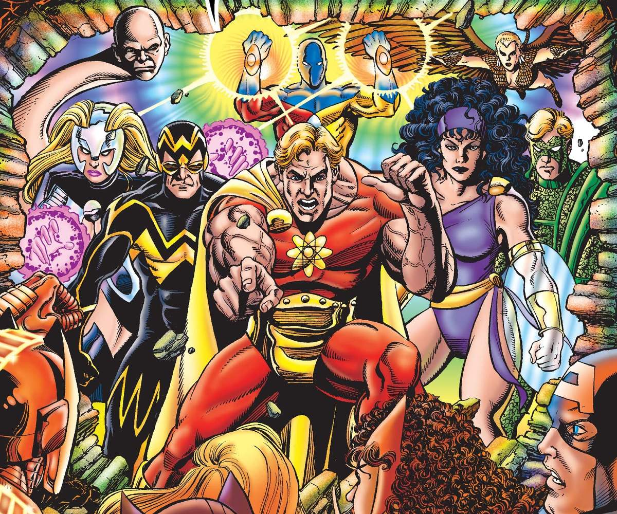 AVENGERS (1998) #5 art by George Perez, Al Vey, and Tom Smith