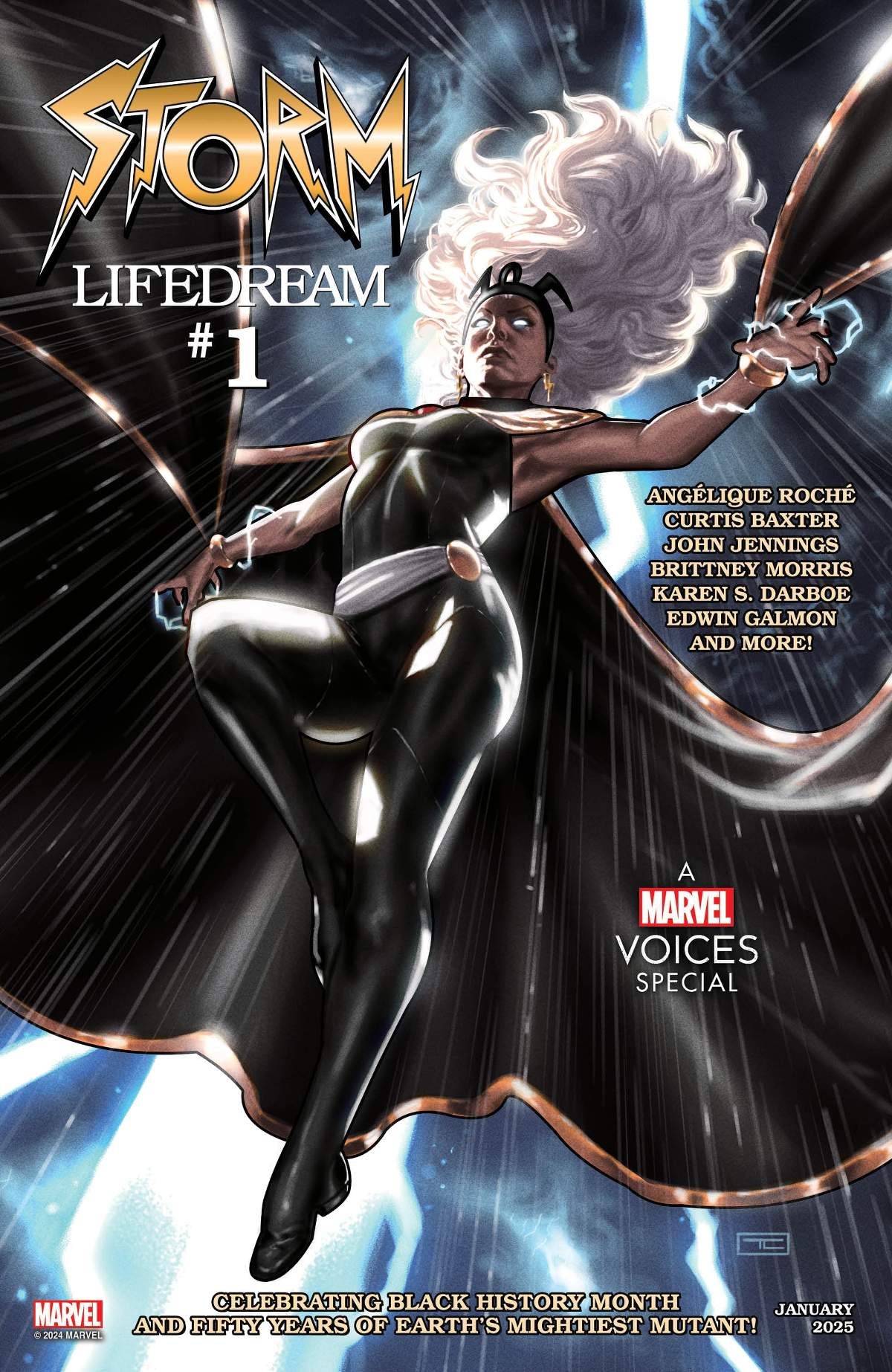 STORM: LIFEDREAM (2025) #1 Cover by Taurin Clarke