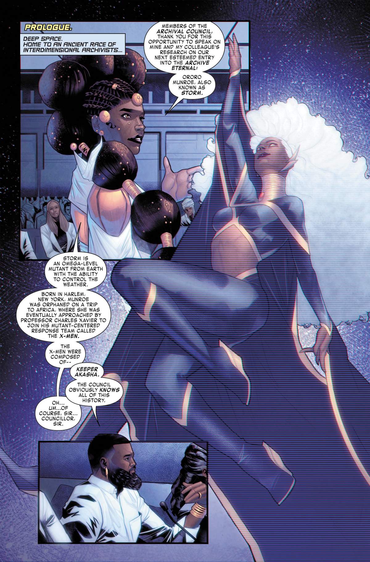 STORM: LIFEDREAM (2025) #1 art by Edwin Galmon