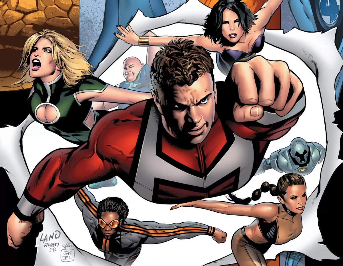 ULTIMATE POWER (2006) #2 art by Greg Land, Matt Ryan and Justin Ponsor