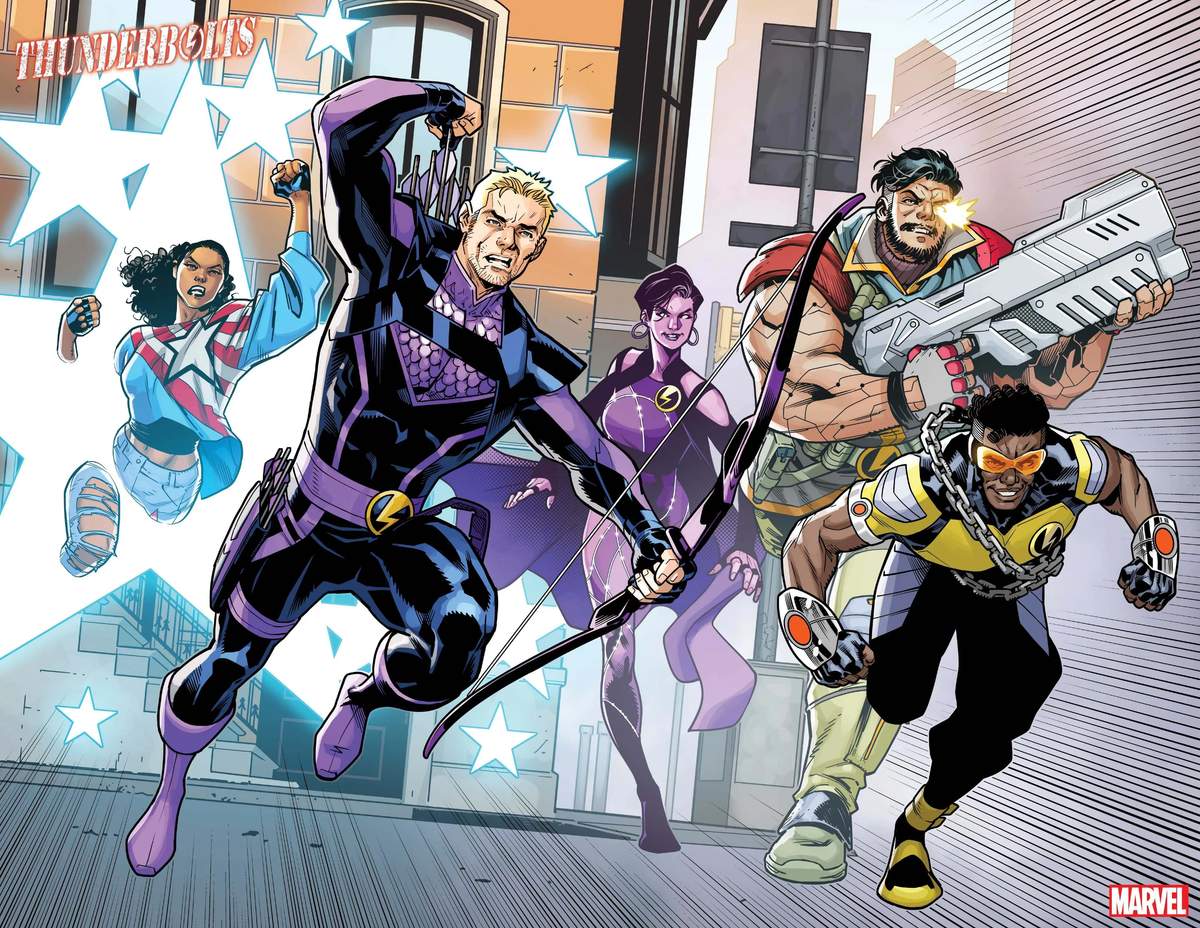 THUNDERBOLTS (2022) #1 artwork by Sean Izaakse