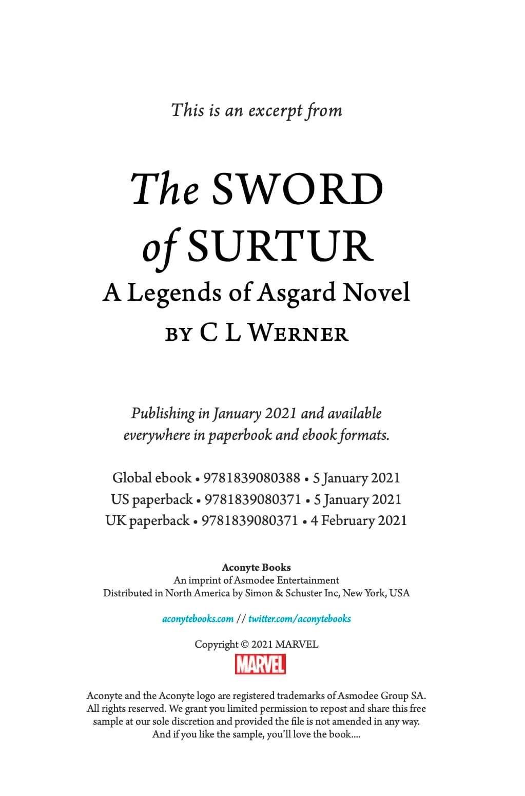 The Sword of Surtur