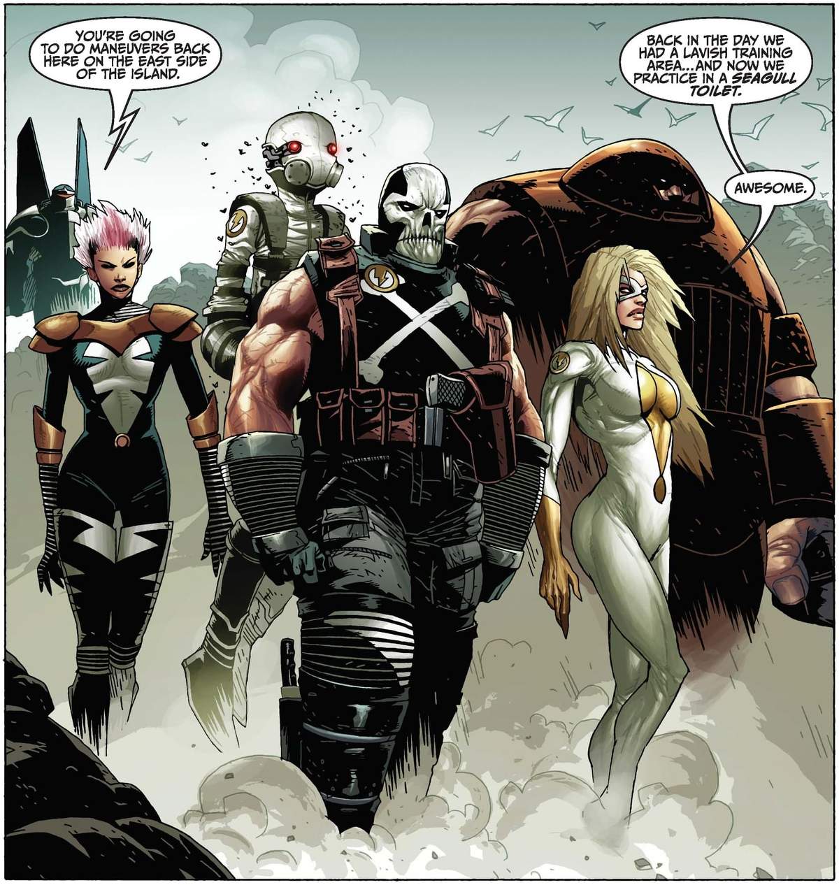 Luke Cage’s Thunderbolts in THUNDERBOLTS (2006) #144.