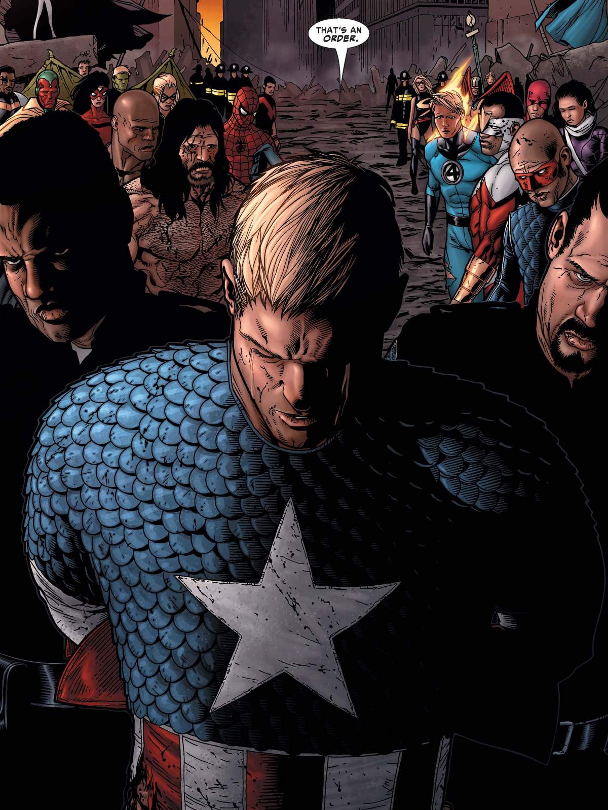 CIVIL WAR (2006) #7 by Mark Millar and Steve McNiven