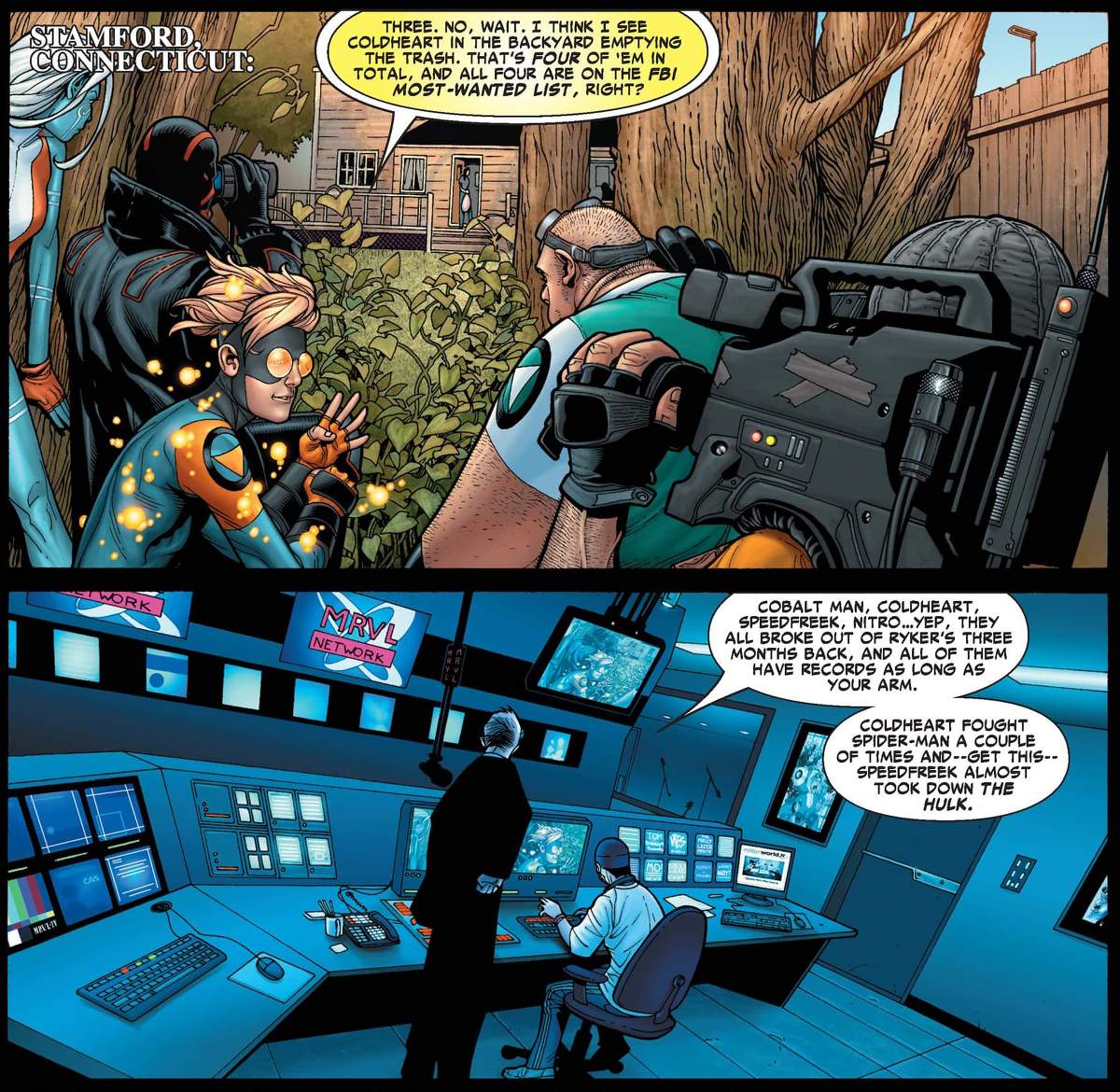 CIVIL WAR (2006) #1 by Mark Millar and Steve McNiven