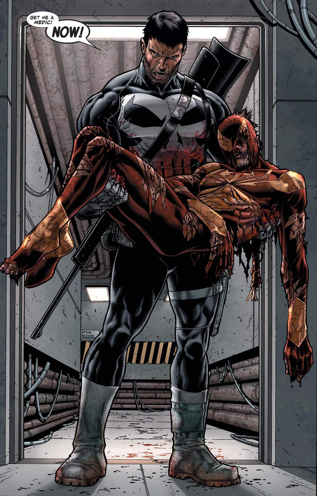 CIVIL WAR (2006) #5 by Mark Millar and Steve McNiven