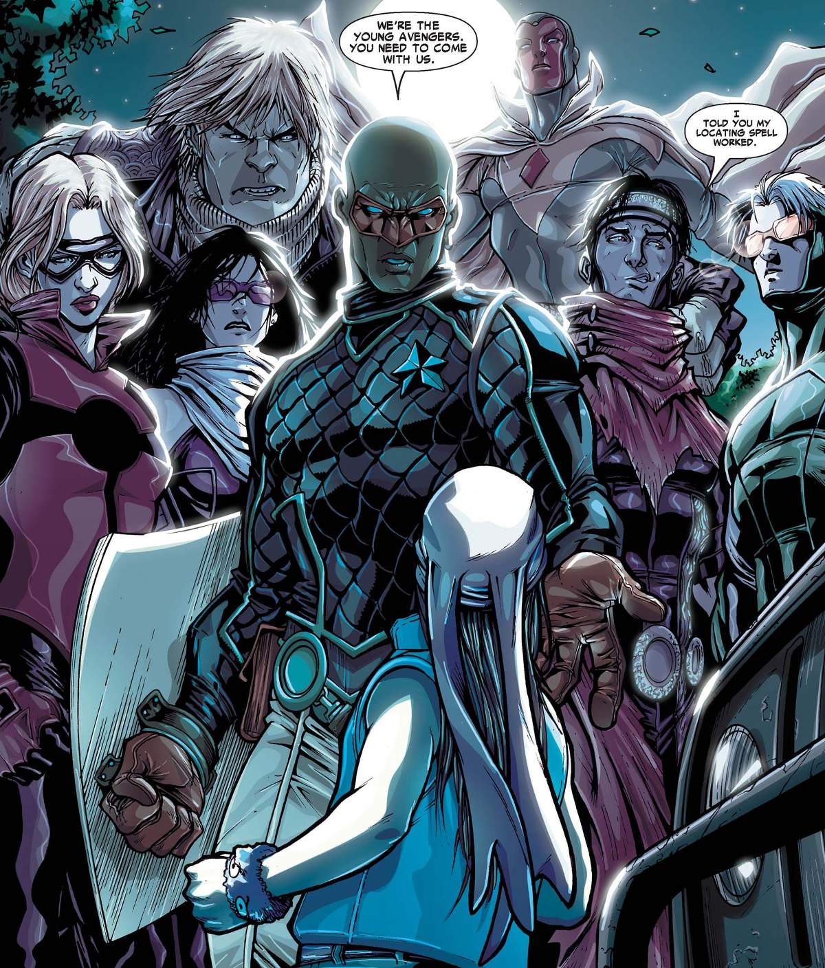 Civil War: Young Avengers/Runaways (2006) #1 by Zeb Wells and Stefano Caselli