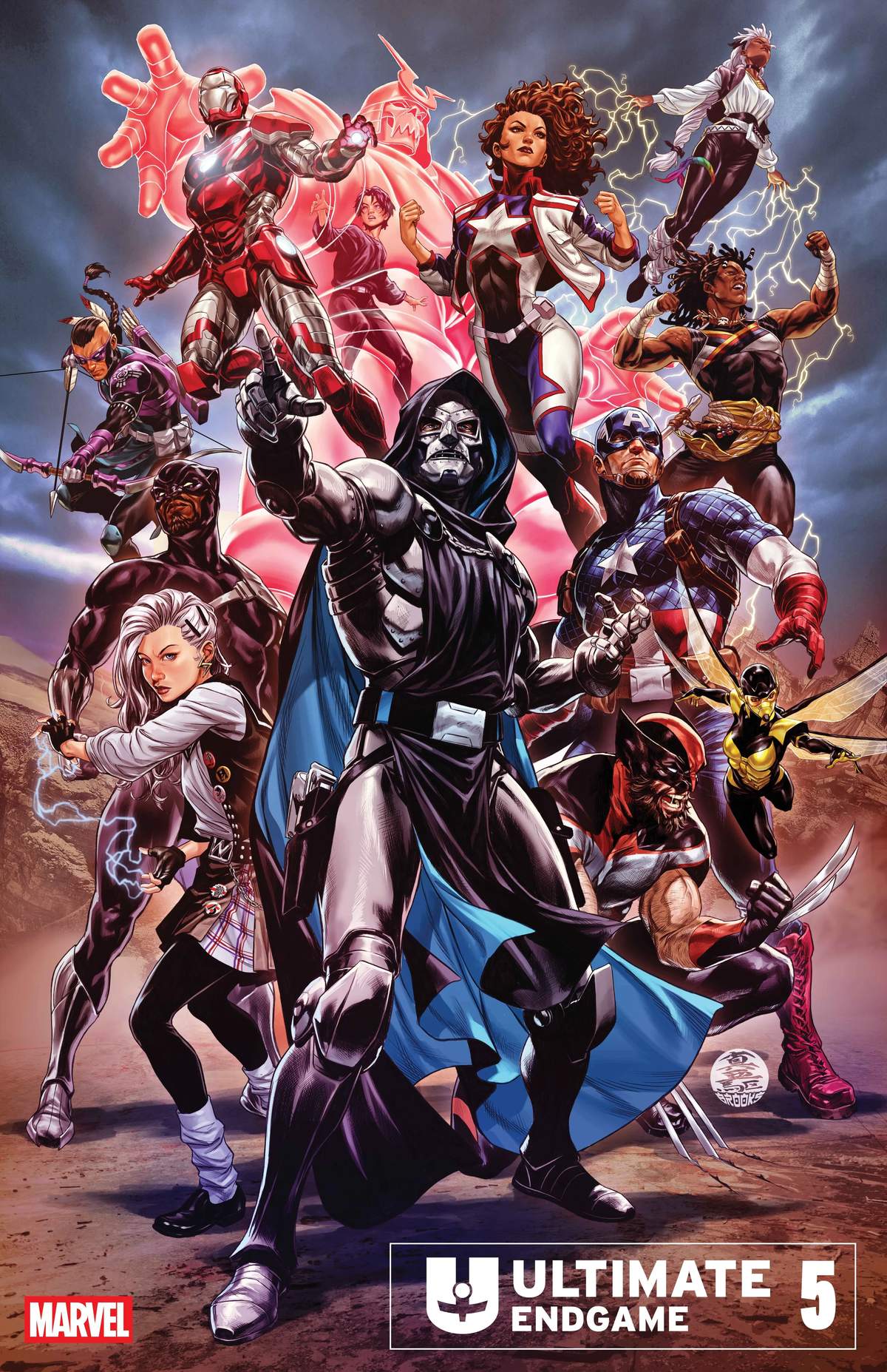 ULTIMATE ENDGAME #5 Cover by Mark Brooks