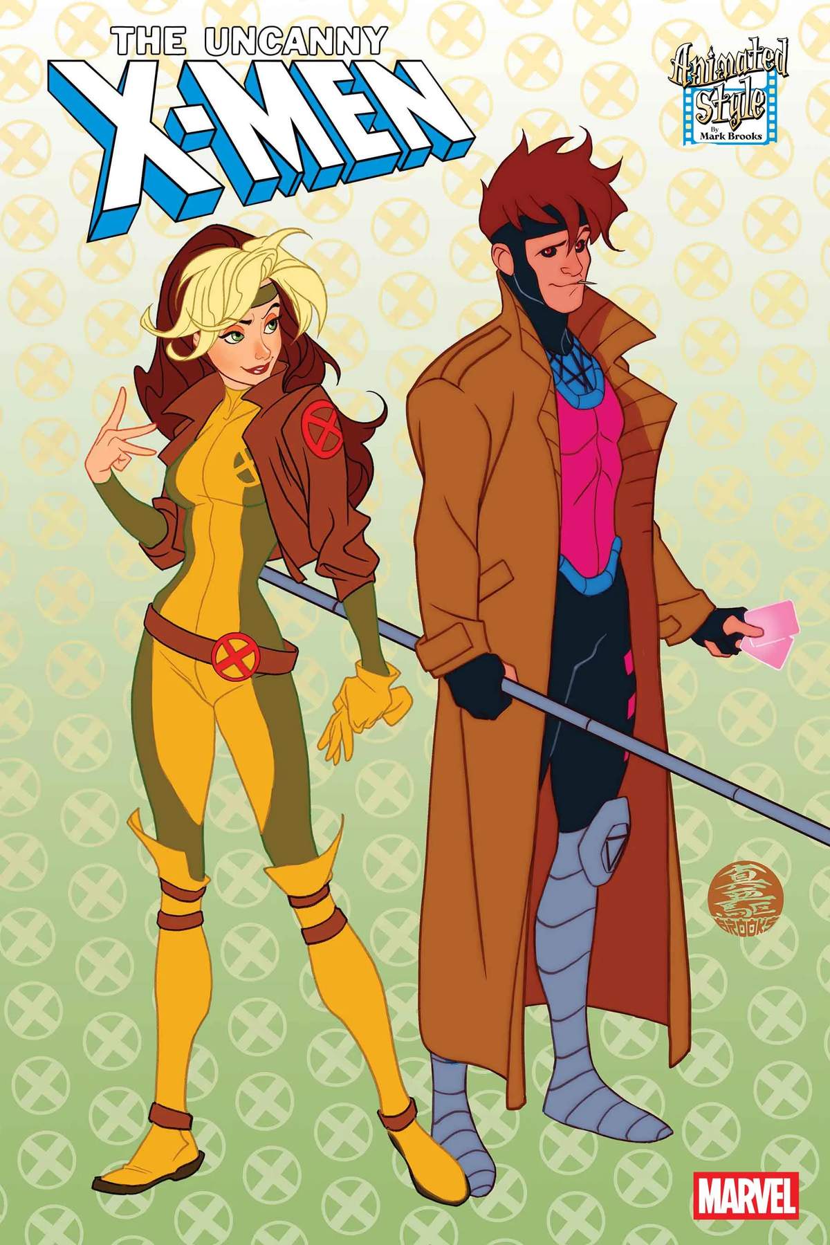 UNCANNY X-MEN #10 Animated-Style Variant Cover by Mark Brooks
