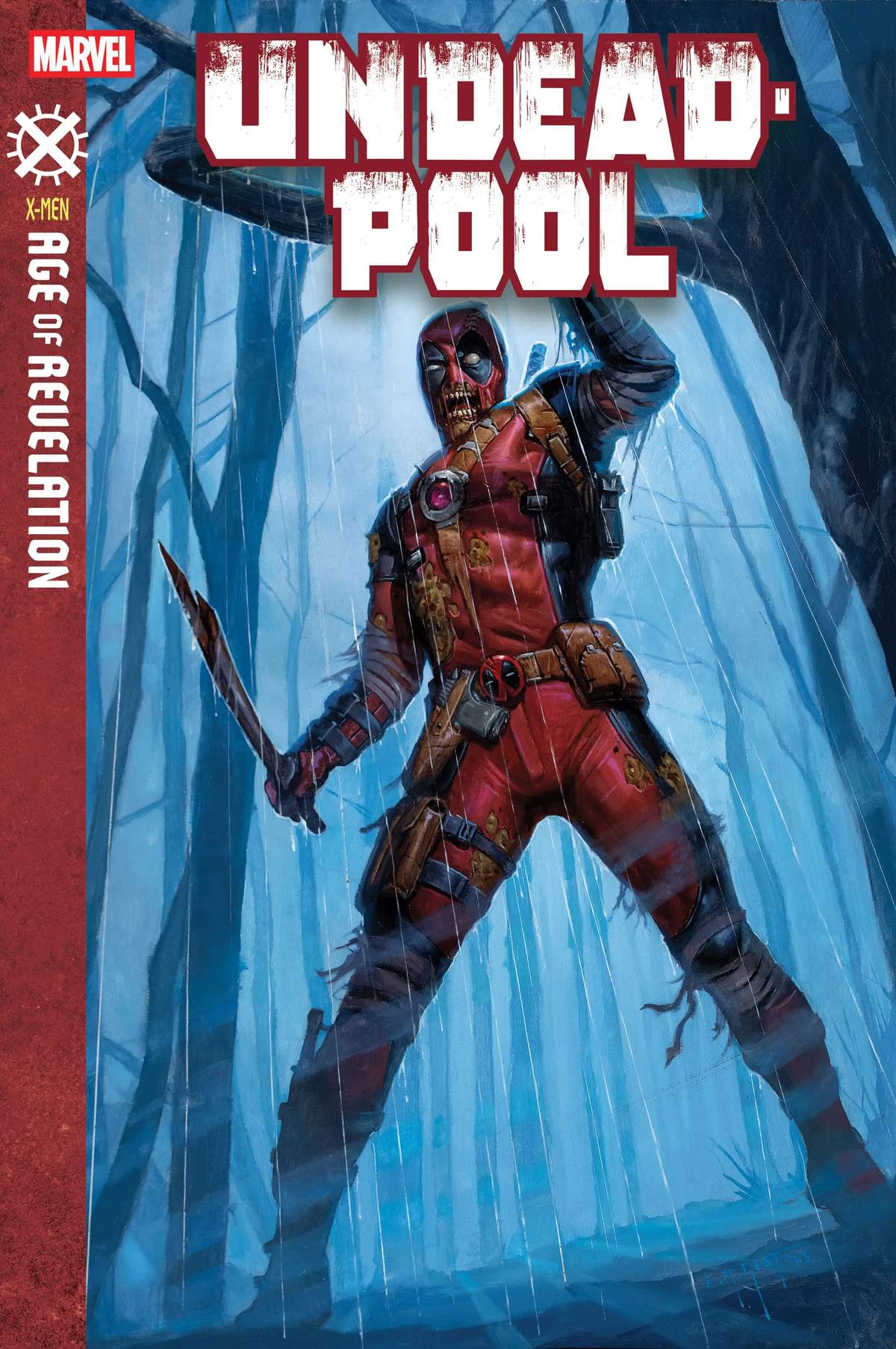 UNDEADPOOL #1 Cover by E.M. GIST