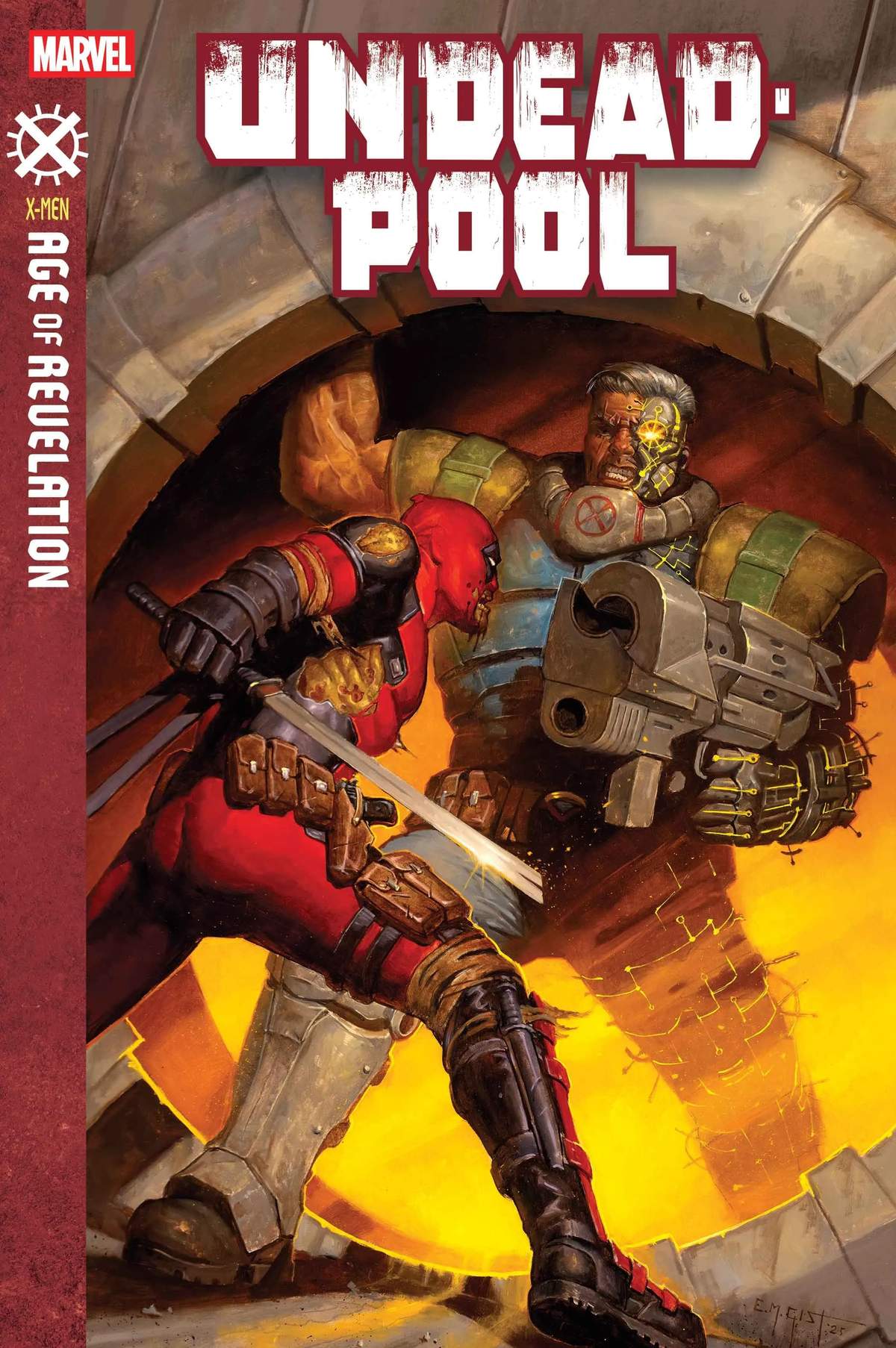 UNDEADPOOL #2 Cover by E.M. GIST