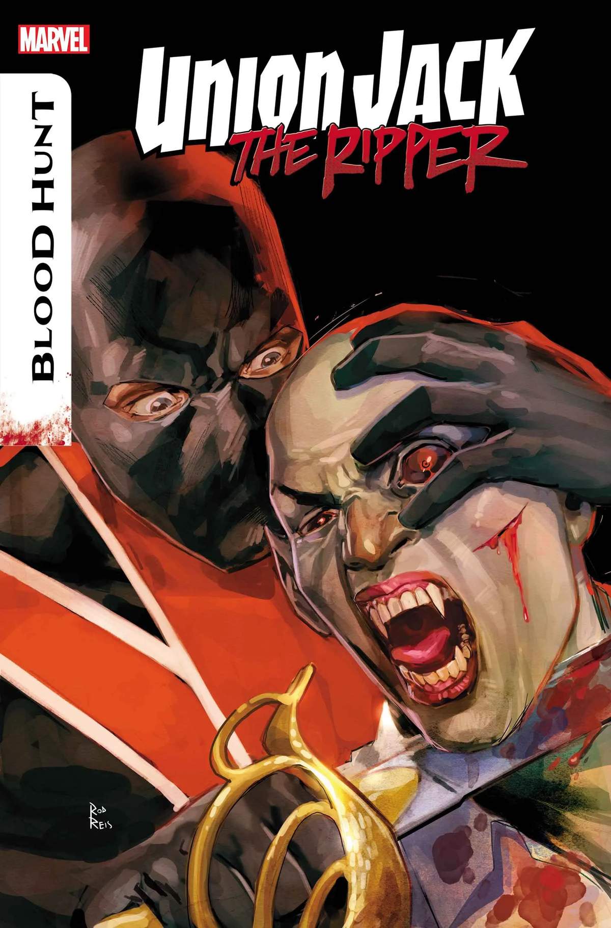 UNION JACK THE RIPPER: BLOOD HUNT #2 cover by Ryan Brown