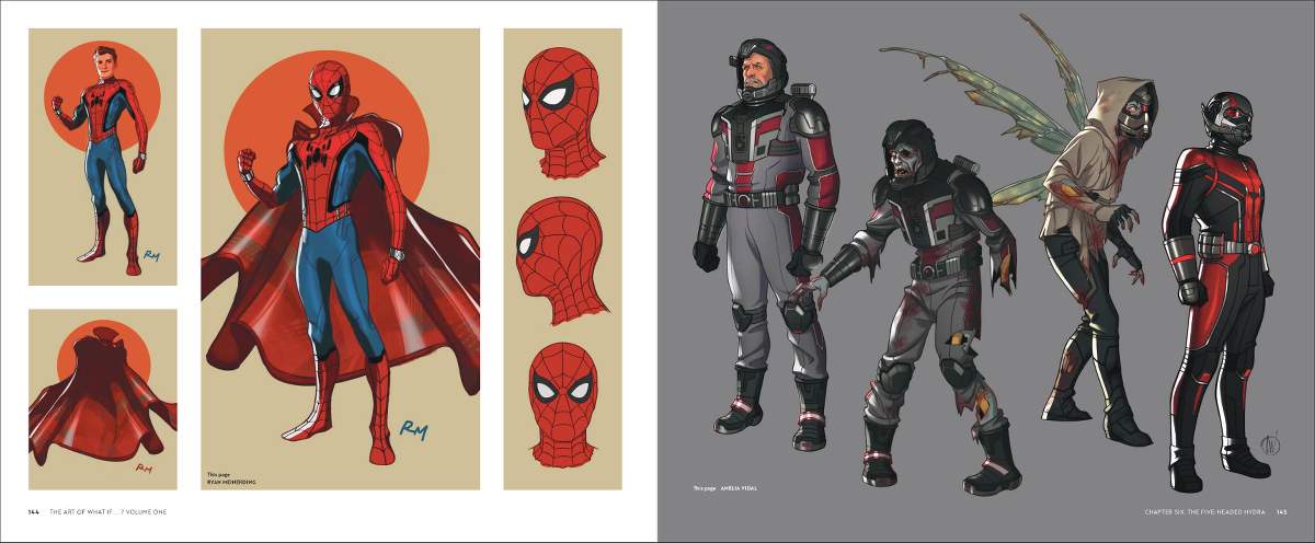 The Art of Marvel Studios' What If interior