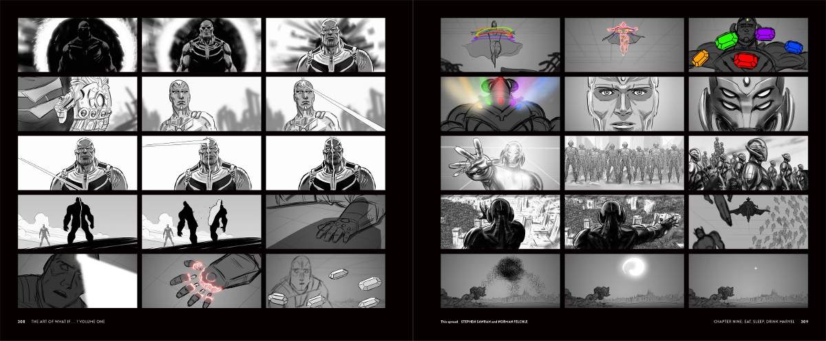 The Art of Marvel Studios' What If interior