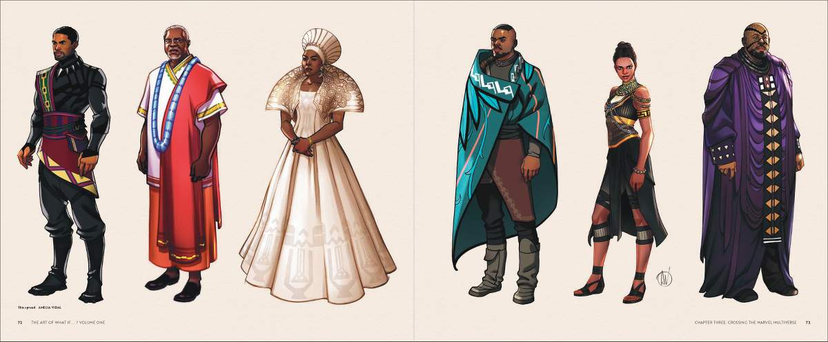 The Art of Marvel Studios' What If interior