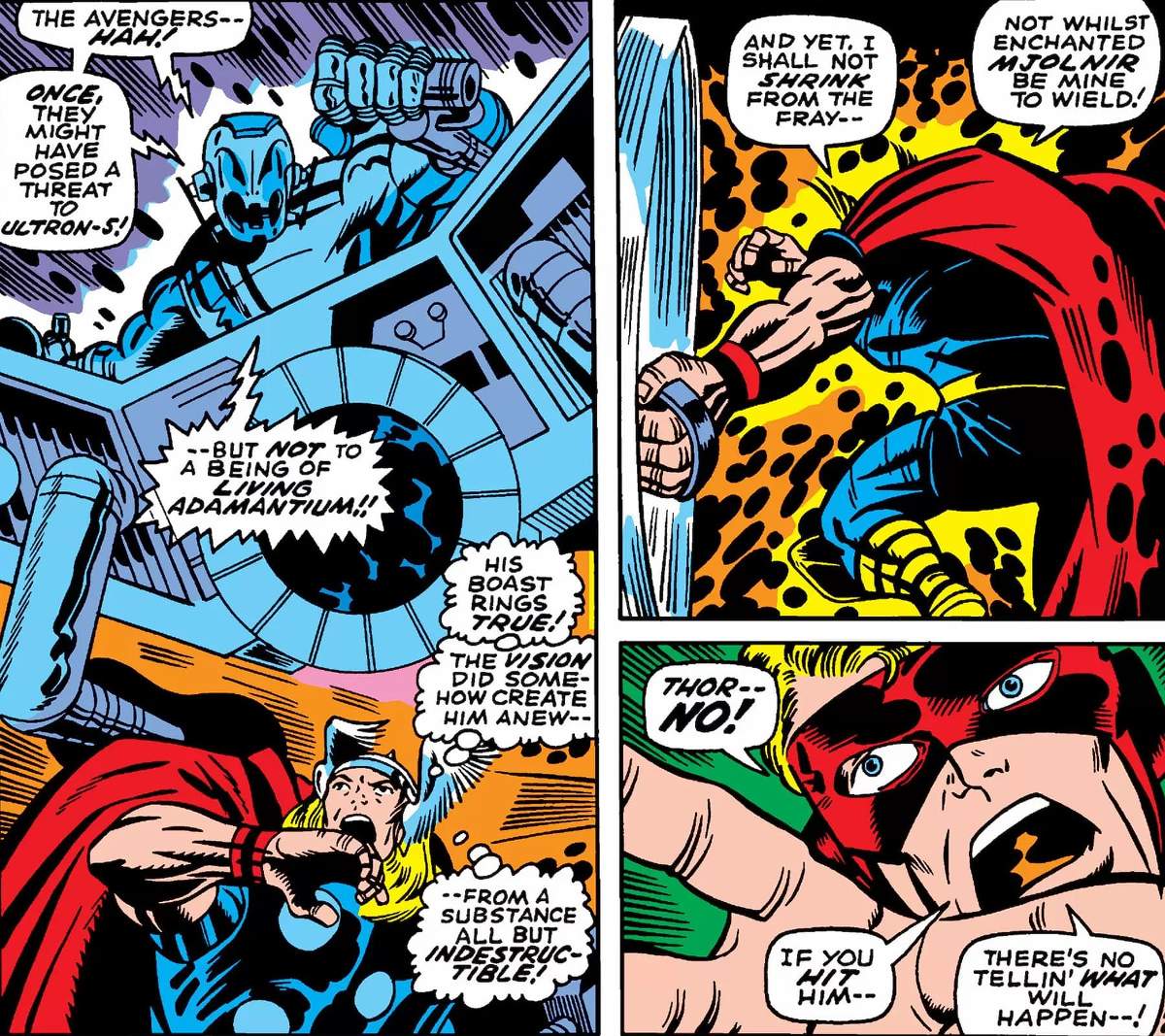 AVENGERS (1963) #67 art by Barry Windsor-Smith and George Klein