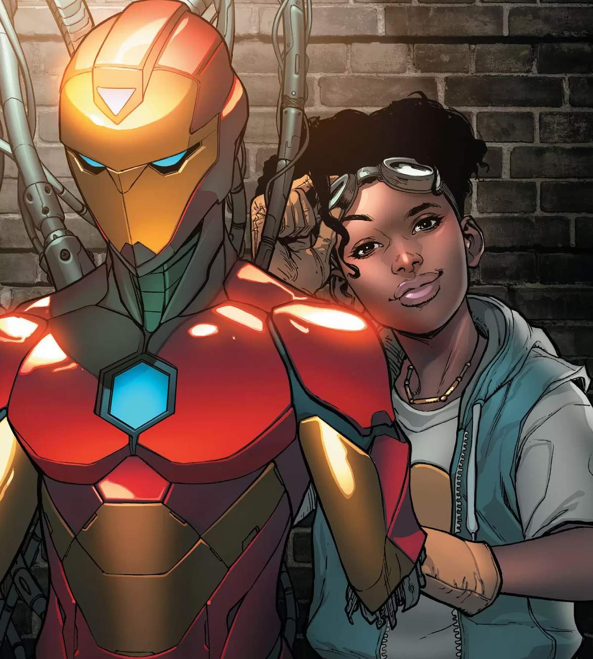 Invincible Iron Man (2016) #4 cover by Stefano Caselli