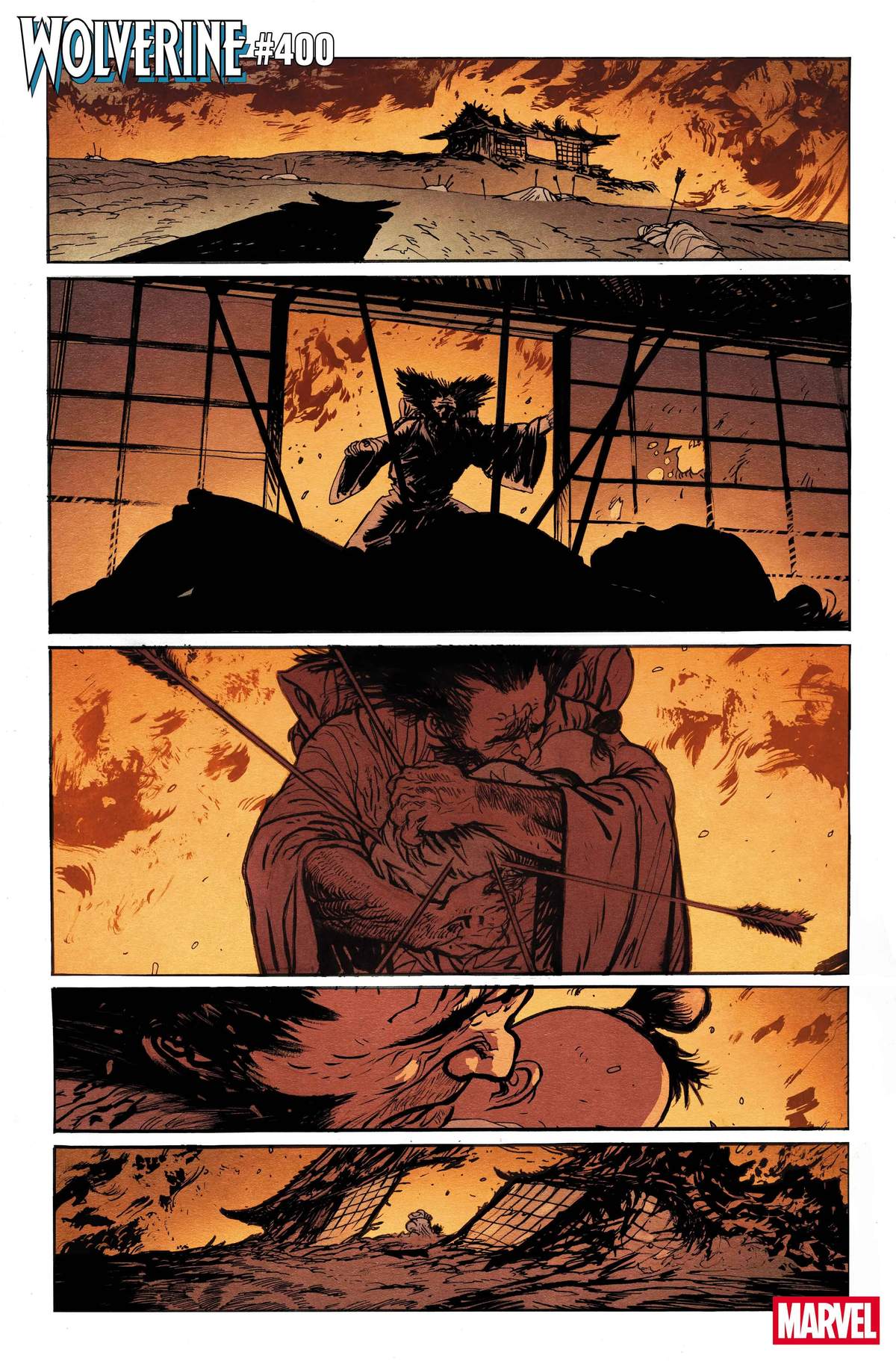 WOLVERINE #400 Backup Story by DANIEL WARREN JOHNSON