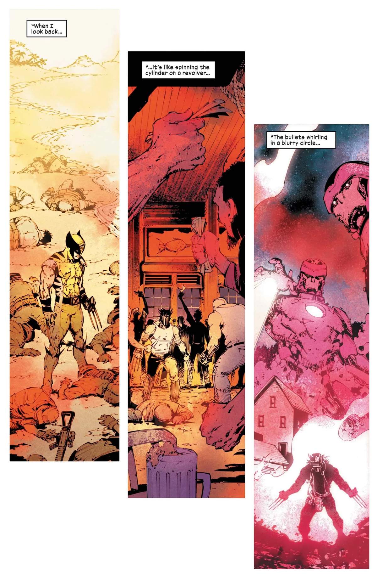 Wolverine revisits the past in WOLVERINE (2020) #8.