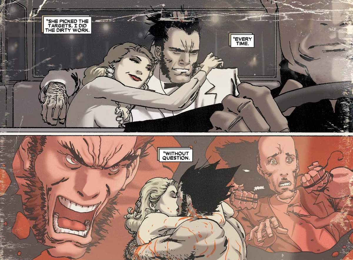 Logan’s “work” for Seraph in WOLVERINE: ORIGINS ANNUAL (2007) #1.