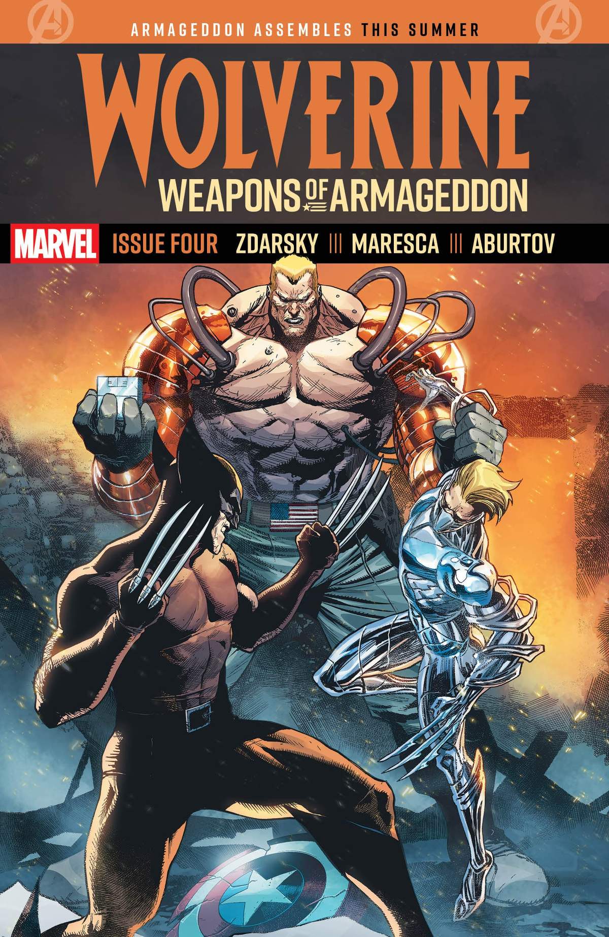 WOLVERINE: WEAPONS OF ARMAGEDDON #4 Cover by LEINIL FRANCIS YU