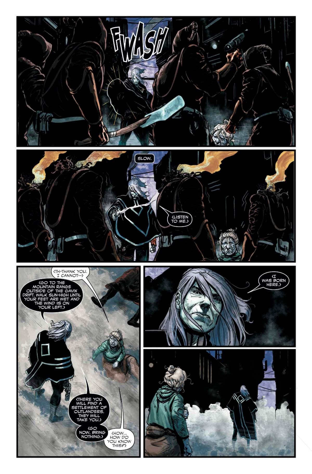 WEB OF VENOM: WRAITH #1 interiors by Guiu Vilanova, Dean White, and VC's Clayton Cowles