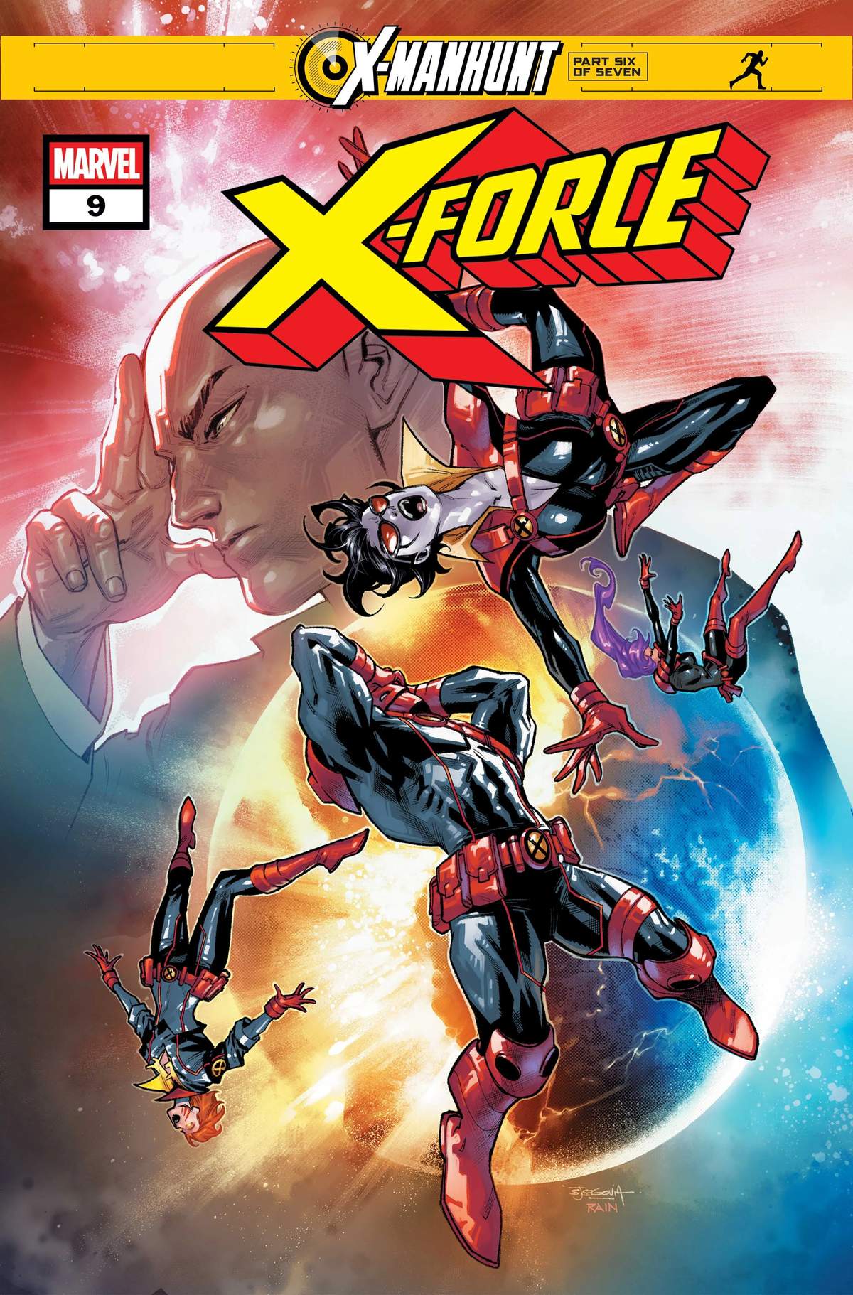 X-FORCE #9 Cover by Stephen Segovia