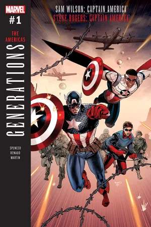Generations: Sam Wilson Captain America & Steve Rogers Captain America (2017) #1