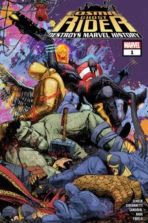 Cosmic Ghost Rider Destroys Marvel History (2019) #1