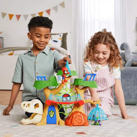 Dino-Webs Treehouse Play Set – Spidey and his Amazing Friends