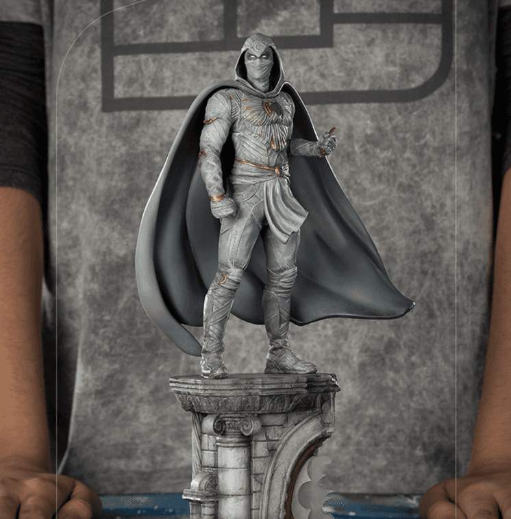 Moon Knight - Sideshow / shop it <a href=https://www.sideshow.com/collectibles/marvel-moon-knight-iron-studios-910760>here</a>