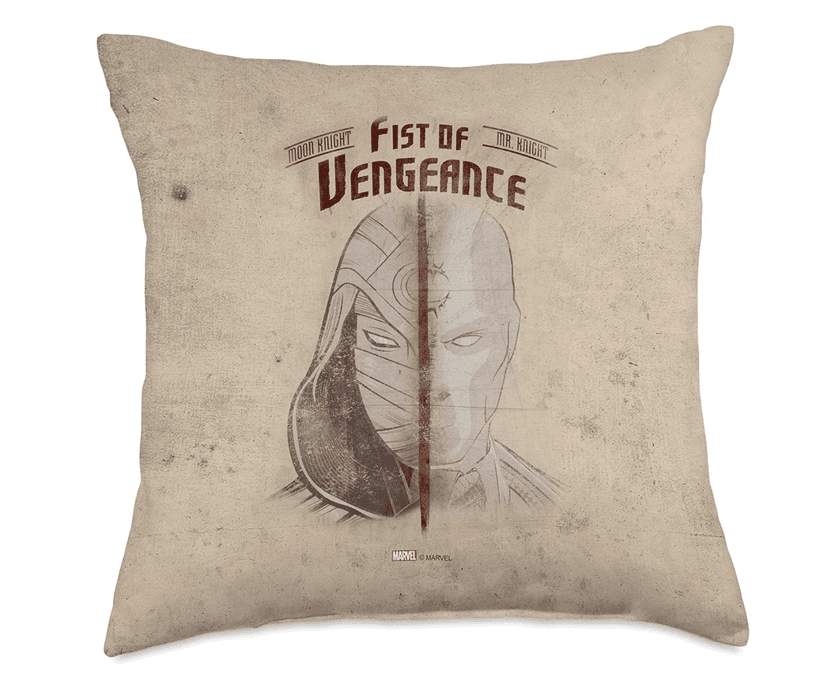 Egyptian Hieroglyphs Papyrus Throw Pillow / shop it <a href=https://www.amazon.com/Marvel-Egyptian-Hieroglyphs-Papyrus-Multicolor/dp/B09V4SCSJZ>here</a>