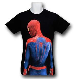 Amazing Spider-Man Movie Poster T-Shirt-Men's Large