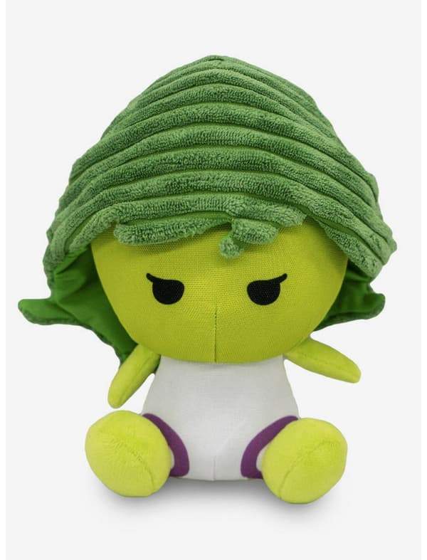 She-Hulk dog chew toy / shop it <a href=https://www.petco.com/shop/en/petcostore/product/buckle-down-marvel-comics-avengers-she-hulk-full-body-sitting-pose-plush-squeaker-dog-toy>here</a>
