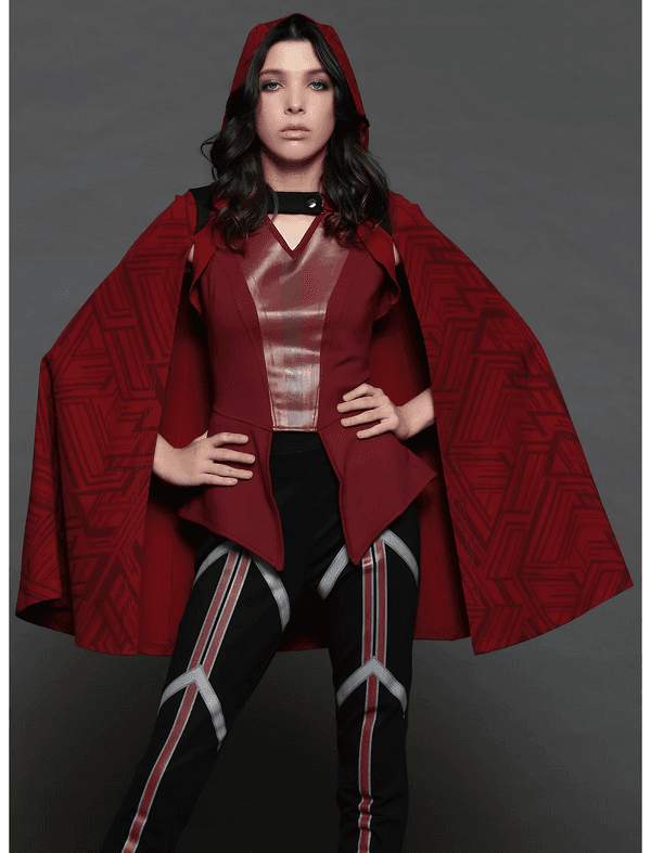 <a href=https://www.hottopic.com/product/her-universe-marvel-wandavision-wanda-hooded-girls-cape/14806501.html>Her Universe Wanda Hooded Cape</a> / Hot Topic
