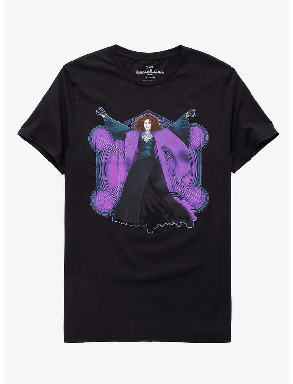 <a href=https://www.hottopic.com/product/marvel-wandavision-agatha-harkness-t-shirt/15501201.html>Agatha Harkness T-Shirt</a> / Hot Topic