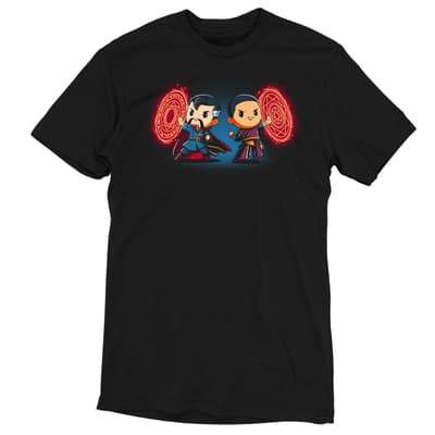 Doctor Strange and Wong t-shirt / shop it <a href=https://www.teeturtle.com/>here</a>