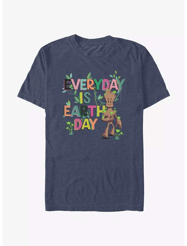 Guardians of the Galaxy Groot Earth Day T-Shirt