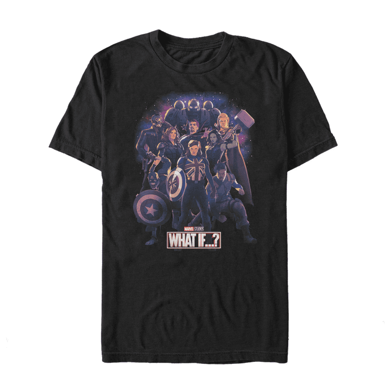Team Up T-Shirt / shop it <a href=”https://www.hottopic.com/product/marvel-what-if-team-up-t-shirt/17032455.html">here</a>